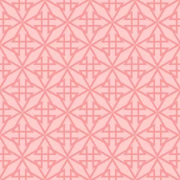 Tile vector pattern with pink background Stock Illustration
