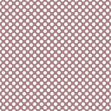 Tile vector pattern with white polka dots on pastel violet background Stock Illustration