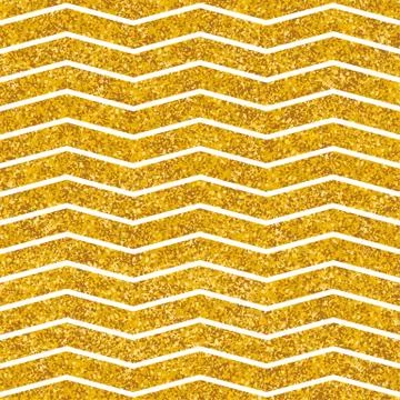 Tile vector pattern with white stripes and gold background Stock Illustration
