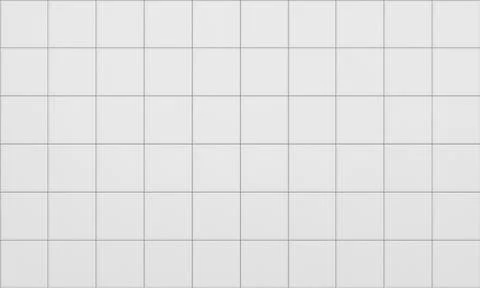 Tile white flooring, texture background, 3d render illustration Stock Illustration