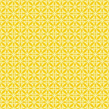 Tile yellow and white vector pattern Stock Illustration