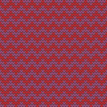 Tile zig zag knitting vector pattern Stock Illustration