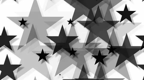 Tileable black star background 스톡 동영상 47002211