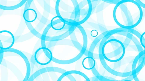 Tileable blue ring pop Video stock 46718640