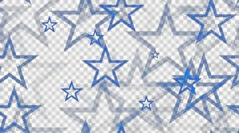 Tileable blue stars lines with alpha Stock Footage 46999568