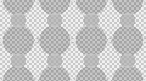 Tileable decorative grey dots with alpha Stock Footage 46718020