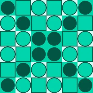 Tileable geometric abstract pattern Stock Illustration