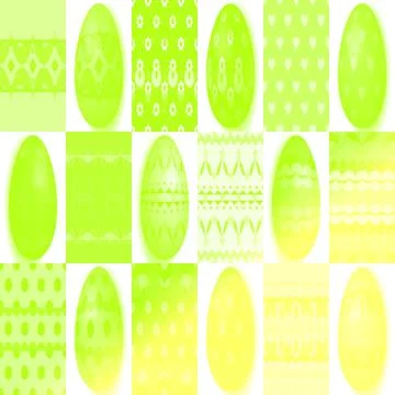 Tileable gradient background with easter eggs Stock Illustration