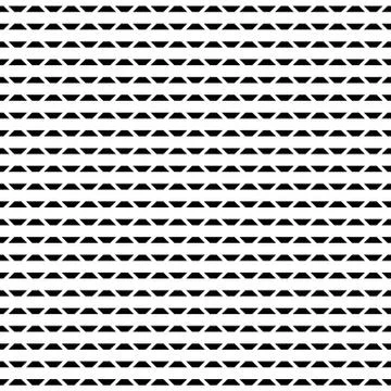 Tileable grid / mesh geometric pattern series. Repeatable monochrome texture. Stock Illustration