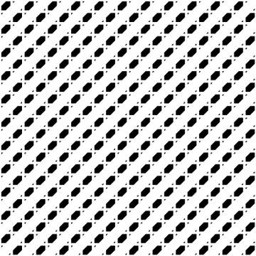 Tileable grid / mesh geometric pattern series. Repeatable monochrome texture. Stock Illustration