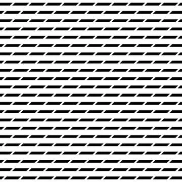 Tileable grid / mesh geometric pattern series. Repeatable monochrome texture. Stock Illustration