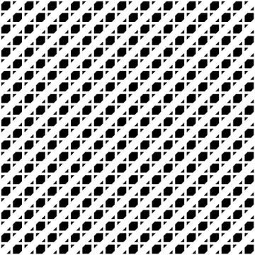 Tileable grid / mesh geometric pattern series. Repeatable monochrome texture. イラスト素材