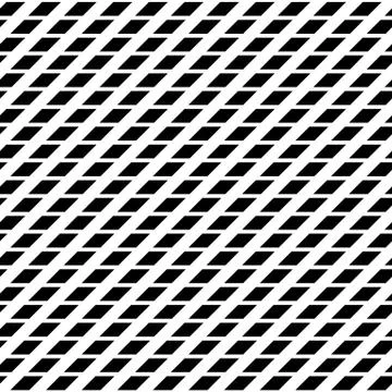 Tileable grid / mesh geometric pattern series. Repeatable monochrome texture. Stock Illustration