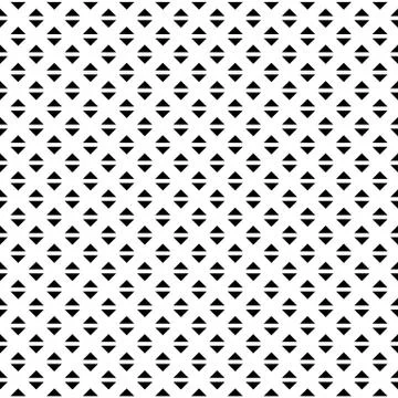 Tileable grid / mesh geometric pattern series. Repeatable monochrome texture. Stock Illustration