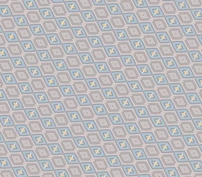 Tileable outline background pattern in chalk pink, quartz, rose ash, deep taupe, Stock Illustration