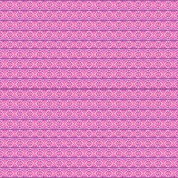 Tileable outline background pattern line art with magenta ice, orchid, violet, d Illustrazione stock