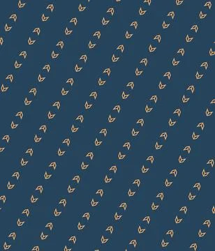 Tileable outline background pattern line art with olive leaf, golden rod, melon, 库存插图