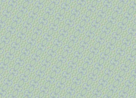 Tileable outline background pattern outline composition in candy pink, orchid, l Stock Illustration