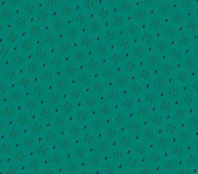 Tileable outline background pattern outline composition in toxic algae, murky de Stock Illustration