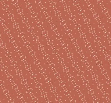 Tileable outline background pattern outline composition in moonlight, persimmon, イラスト素材