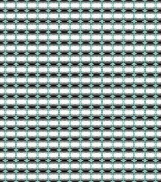Tileable outline background pattern in pure white, aqua grey, mint glow, jet bla イラスト素材