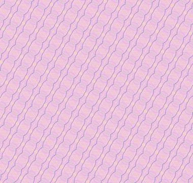 Tileable outline background pattern single-line style in pale yellow, peach fuzz Stock Illustration