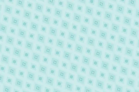 Tileable outline background pattern single-line style in tiffany blue, seafoam, イラスト素材