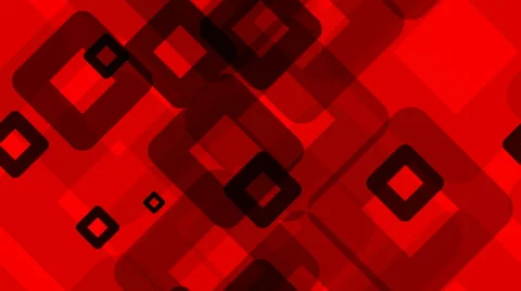 Tileable red rounded square Stock Footage 47001497