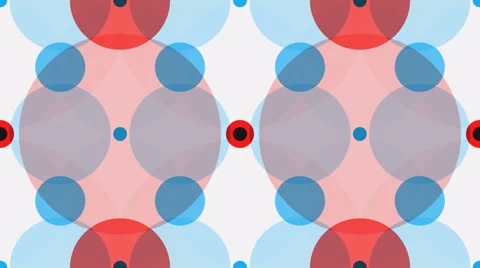 Tileable retro dot pattern Video stock 46718684