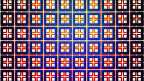 Tileable square lines Stock Footage 95261718