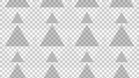 Tileable triangle grey pattern with alpha Video stock 46718147