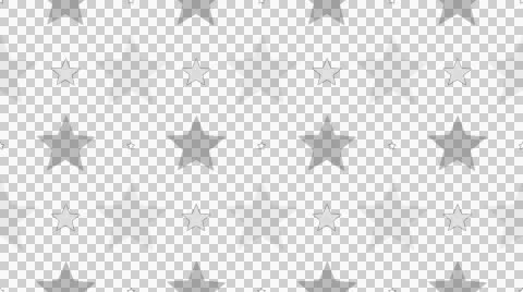 Tileable white star array with alpha Stock Footage 47000254