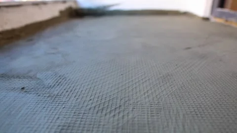 Tiled Floor During Construction Stage Видео 314452648