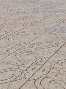 Tiled floor Stock Photos