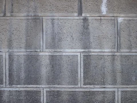 Tiled grey concrete texture background Stock Photos