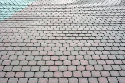 Tiled pavement Stock Photos