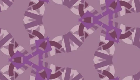 Tiled Purple Triangular Shapes 스톡 일러스트