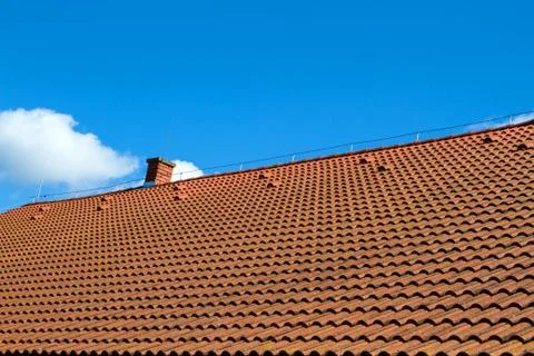 Tiled rooftop Stock Photos