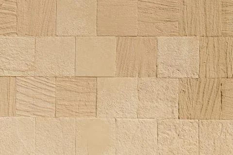 Tiled stone wall Foto stock