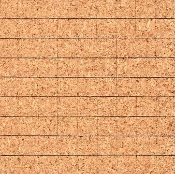 Tiled texture of cork Stockfoto's