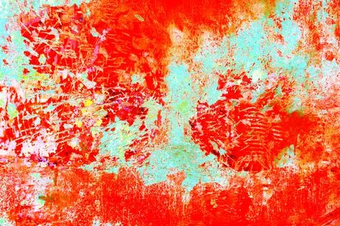 Tiled wall with knocked down square tiles, rough grunge background, cracks .. 스톡 일러스트