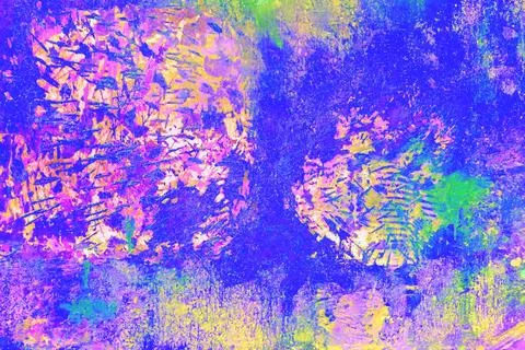 Tiled wall with knocked down square tiles, rough grunge background, cracks an 스톡 일러스트