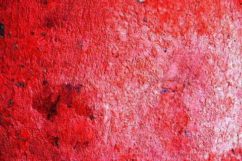 Tiled wall with knocked down square tiles, rough grunge background, cracks .. Stock Illustration
