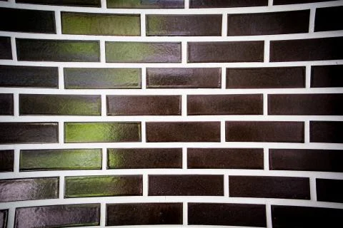 Tiled wall Foto stock