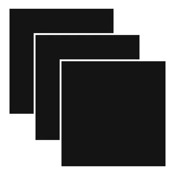 Tiler ceramic tile icon, simple style Stock Illustration