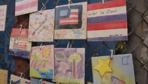 Tiles for America Stock Footage 8988405