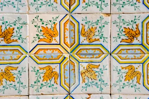 Tiles, azulejos Stock Photos