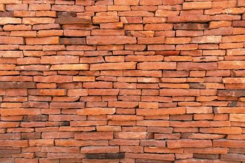 Tiles brick wall background. Texture and material concept. Structure theme. Stock Photos
