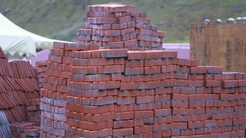 : Tiles Construction work by labor Vidéo 123270130