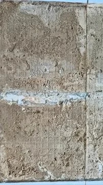 Tiles falling off the floor Stock-Fotos